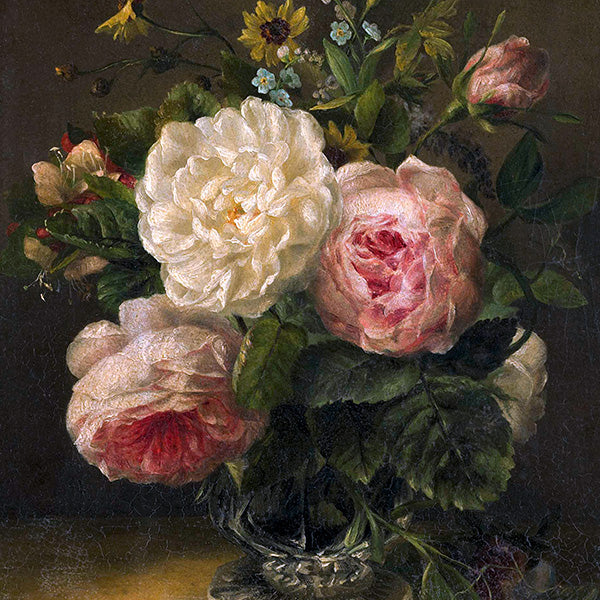 A collection of artwork featuring botanical and floral fine art prints