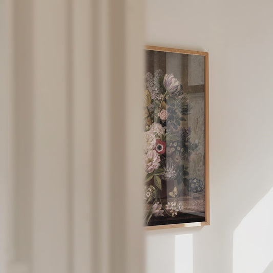 Still Life with Tulips, Roses and Butterflies